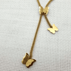 𝐁𝐮𝐭𝐭𝐞𝐫𝐟𝐥𝐲 𝐂𝐚𝐬𝐜𝐚𝐝𝐞 – 𝐆𝐨𝐥𝐝 𝐏𝐥𝐚𝐭𝐞𝐝 𝐃𝐞𝐬𝐢𝐠𝐧𝐞𝐫 𝐍𝐞𝐜𝐤𝐥𝐚𝐜𝐞